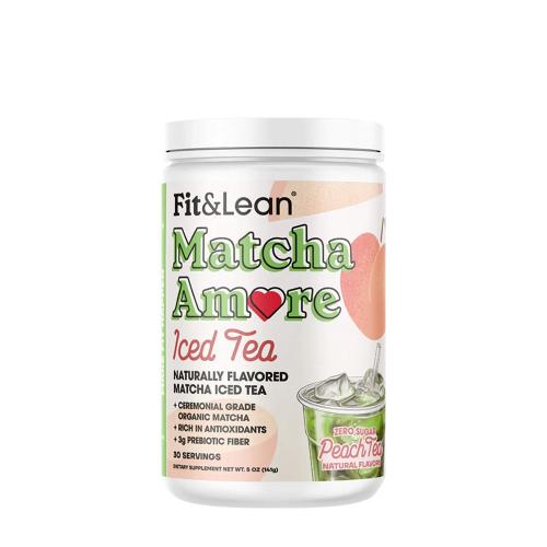 Fit & Lean Matcha Amore - Iced Tea (140 g, Té Helado de Durazno)