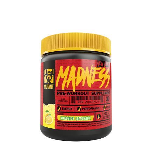 Mutant Madness - Pre-Workout formula (225 g, Limonada de Carretera)