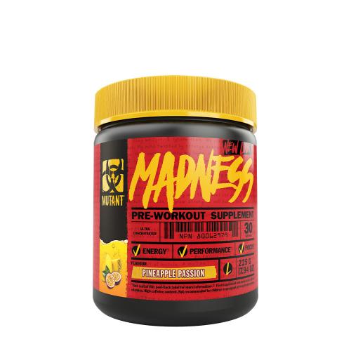 Mutant Madness - Pre-Workout formula (225 g, Piña Pasión)