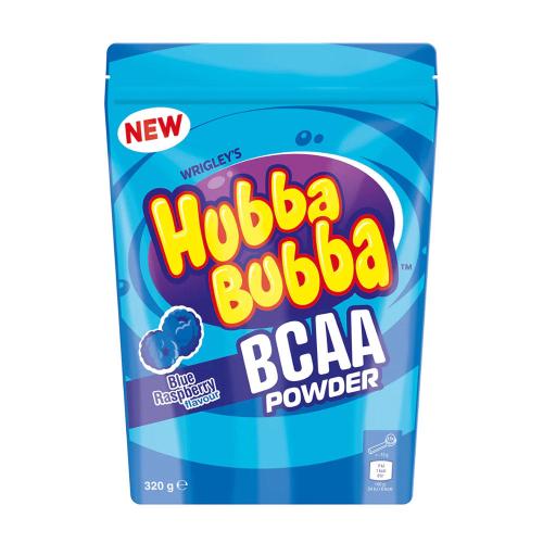 Mars Hubba Bubba BCAA Powder (320 g, Frambuesa Azul)