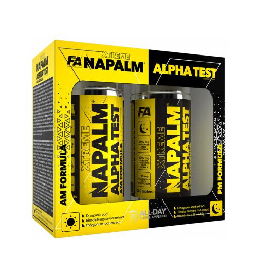 FA - Fitness Authority Xtreme Napalm Alpha Test (AM PM Formula) (240 Tableta)