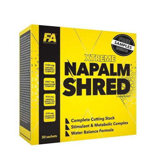 FA - Fitness Authority NAPALM Shred (30 bolsa)