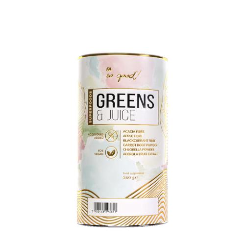 FA - Fitness Authority So Good Greens & Juice  (360 g, Ponche de Frutas)