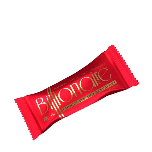 FA - Fitness Authority Billionaire Bar (45 g, Chocolate y Frambuesa)