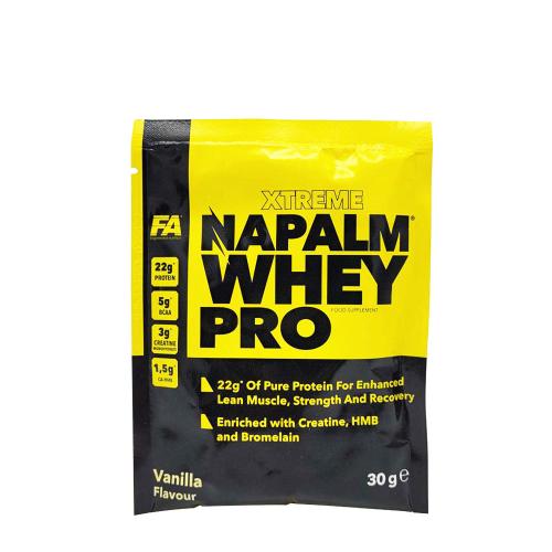 FA - Fitness Authority Napalm Whey Pro Sample (1 bolsa, Vainilla)