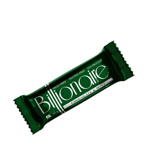 FA - Fitness Authority Billionaire Bar (45 g, Chocolate con Menta)