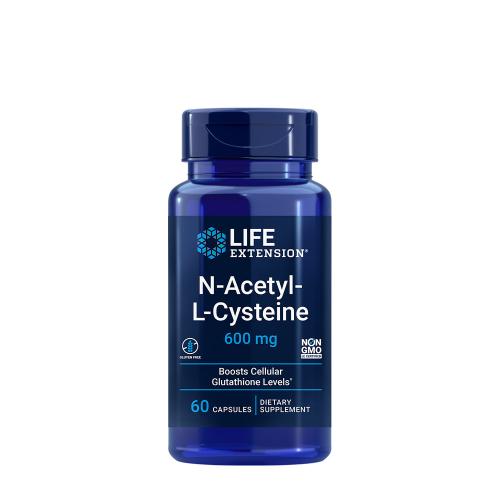 Life Extension N-Acetyl-L-Cysteine 600 mg (60 Cápsula)