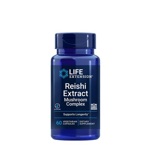 Life Extension Reishi Extract Mushroom Complex (60 Veg Cápsula)