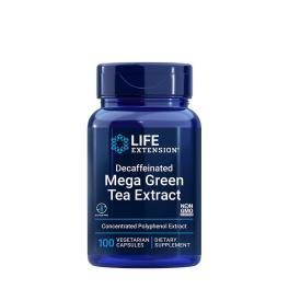   Life Extension Decaffeinated Mega Green Tea Extract  (100 Veg Cápsula)