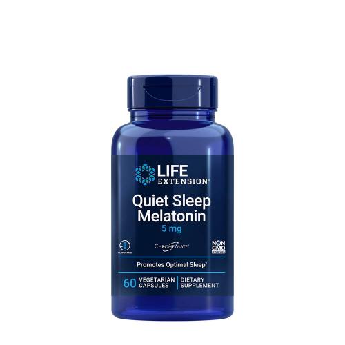 Life Extension Quiet Sleep Melatonin 5 mg (60 Veg Cápsula)