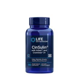   Life Extension CinSulin with InSea2 and Crominex 3+ (90 Veg Cápsula)