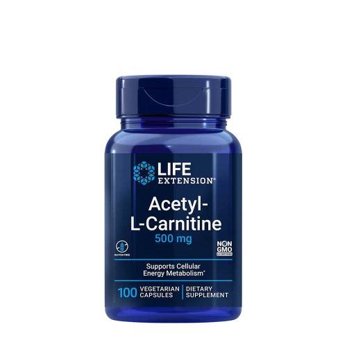 Life Extension Acetyl-L-Carnitine 500 mg (100 Veg Cápsula)