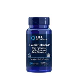   Life Extension PalmettoGuard Saw Palmetto, Nettle Root and Beta-Sitosterol (60 Cápsula blanda)