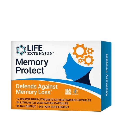 Life Extension Memory Protect (12 Veg Cápsula)