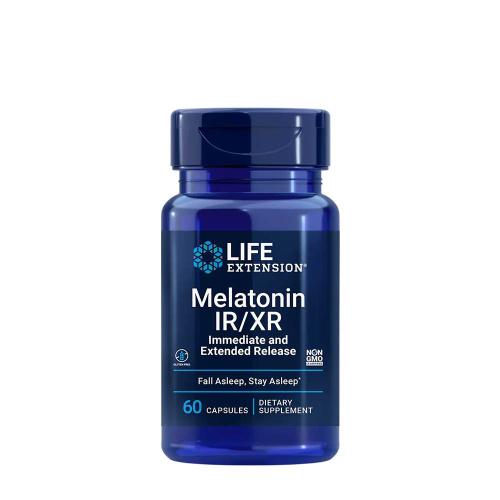 Life Extension Melatonin IR/XR (Immediate-release and Extended-release) (60 Cápsula)