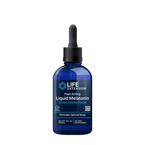 Life Extension Fast-Acting Liquid Melatonin (Citrus-Vanilla) (59 ml, Vainilla Cítrica)