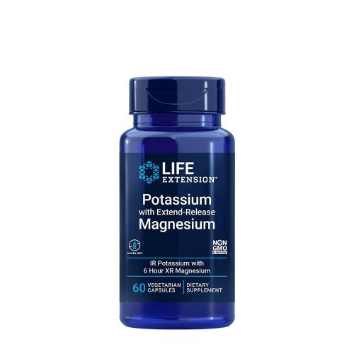 Life Extension Potassium with Extend-Release Magnesium (60 Veg Cápsula)