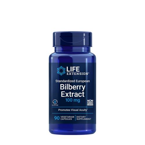 Life Extension Standardized European Bilberry Extract (90 Veg Cápsula)