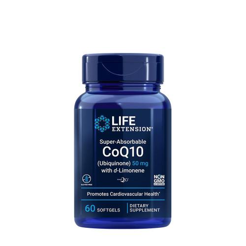 Life Extension Super-Absorbable CoQ10 (Ubiquinone) with d-Limonene (60 Cápsula blanda)