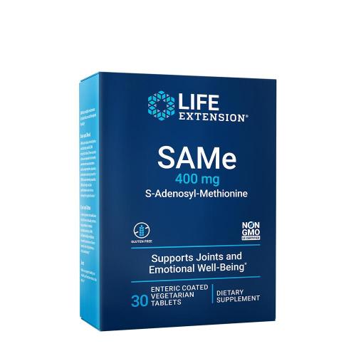 Life Extension SAMe 400 mg (S-Adenosyl-Methionine) (30 Tableta)