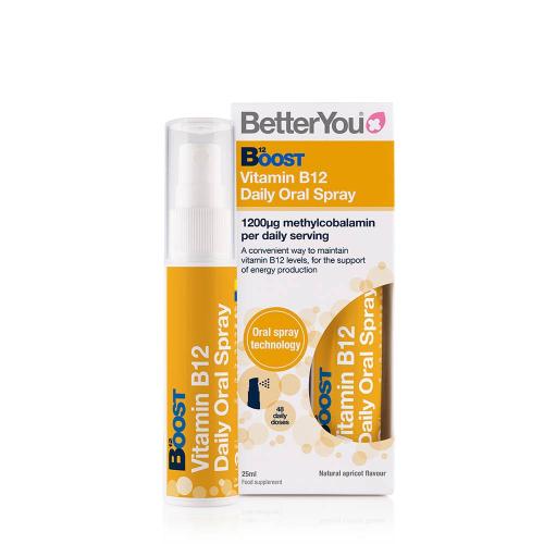 BetterYou Boost Vitamin B12 Oral Spray (25 ml, Durazno Natural)