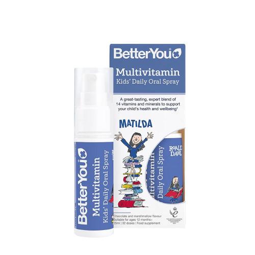 BetterYou Multivitamin Kids' Oral Spray (25 ml, Chocolate y Malvavisco)