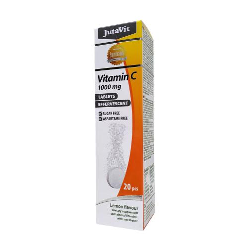 JutaVit Vitamin C 1000 mg effervescent tablet (20 Tableta efervescente, Limón)