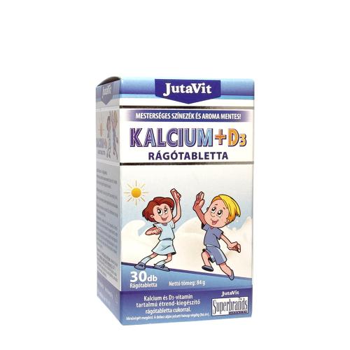 JutaVit Calcium + D3 chewable tablets for Children (30 Tableta masticable)