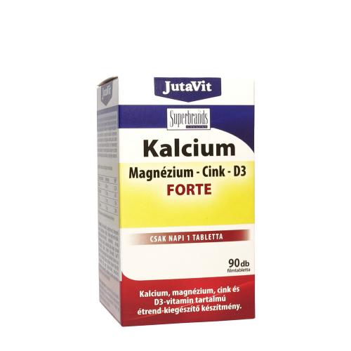 JutaVit Calcium + Magnesium + Zinc + D3 Forte tablet (90 Tableta)