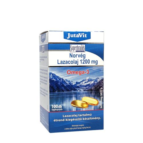 JutaVit Norwegian Omega-3 Salmon Oil 1200 mg softgel (100 Cápsula blanda)