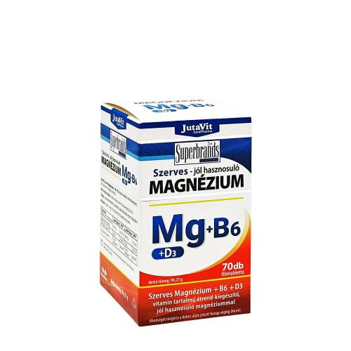 JutaVit Organic Magnesium + B6 + D3 tablet (70 Tableta)