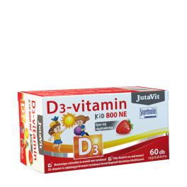 JutaVit Vitamin D3 Kid 800 IU (60 Tableta masticable, Fresa)