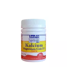 JutaVit Calcium-Magnesium-Zinc+D3 Forte (30 Tableta)