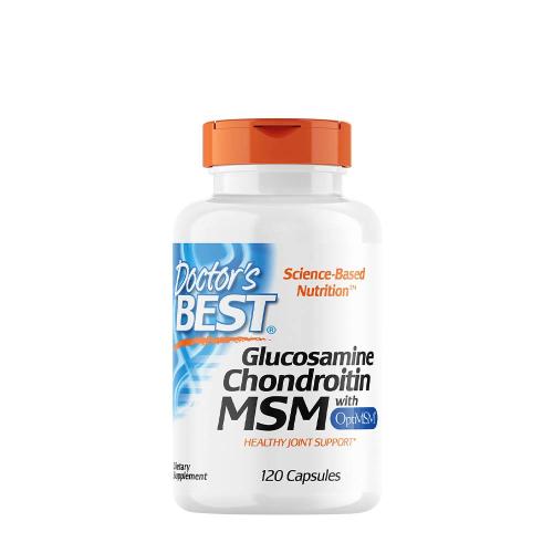 Doctor's Best Glucosamine Chondroitin MSM with Optimsm (120 Cápsula)