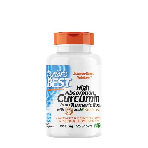 Doctor's Best High Abs. Curcumin From Turmeric Root + C3  (120 Tableta)