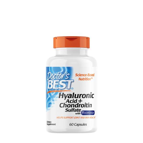 Doctor's Best Hyaluronic Acid + Chondroitin Sulfate + Biocell  (60 Cápsula)