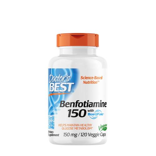 Doctor's Best Benfotiamine With Benfopure 150 mg (120 Veggie Cápsula)