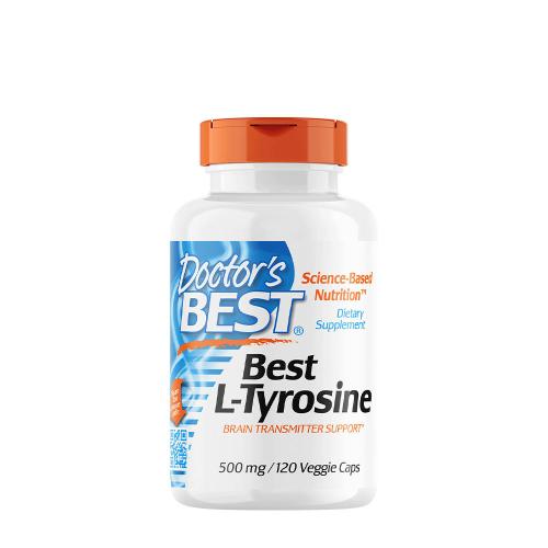 Doctor's Best L-Tyrosine 500 mg (120 Veggie Cápsula)