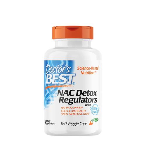 Doctor's Best NAC Detox Regulators  (180 Veg Cápsula)