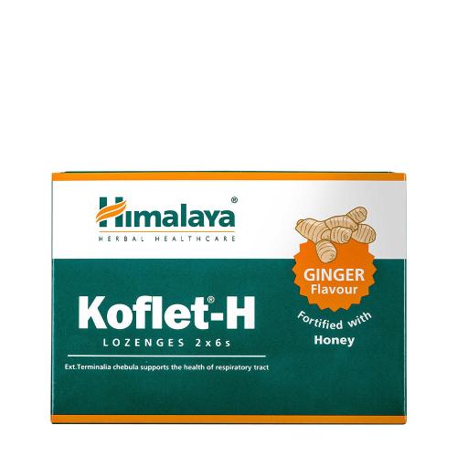 Himalaya Koflet-H  (12 Tableta para chupar, Jengibre)