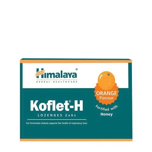 Himalaya Koflet-H  (12 Tableta para chupar, Naranja)