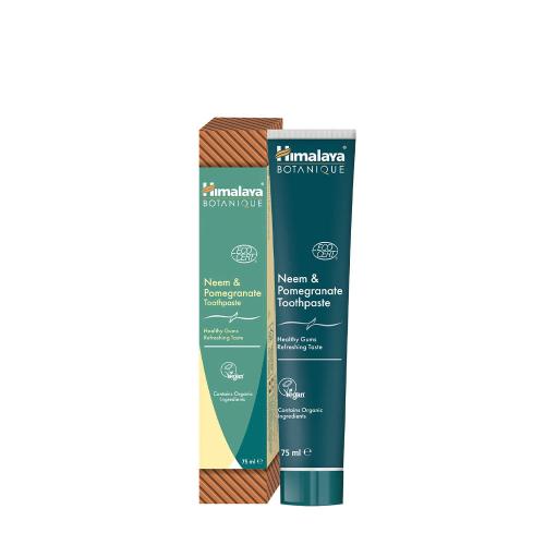 Himalaya Botanique Neem Pomegranate Toothpaste  (75 ml, Neem y granada)