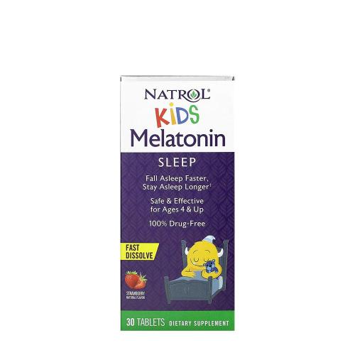 Natrol Kids Melatonin (30 Tableta, Fresa)