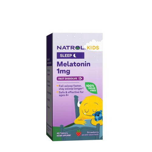 Natrol Kids Melatonin (40 Tableta, Fresa)