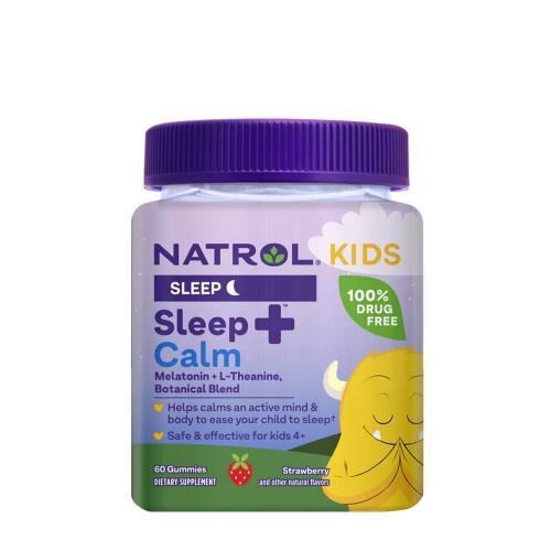 Natrol Kids Sleep + Calm (60 Gomitas, Fresa)