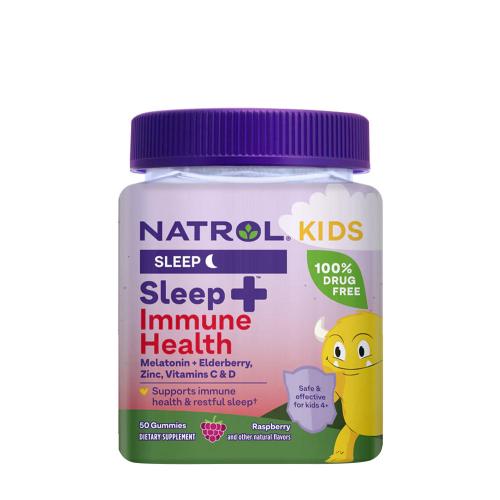 Natrol Kids Sleep + Immune Health  (50 Gomitas, Frambuesa)