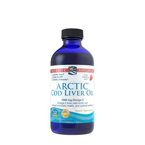 Nordic Naturals Arctic Cod Liver Oil 1060 mg (237 ml, Fresa)