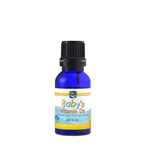 Nordic Naturals Baby's Vitamin D3 400 IU (11 ml, Sin Sabor)