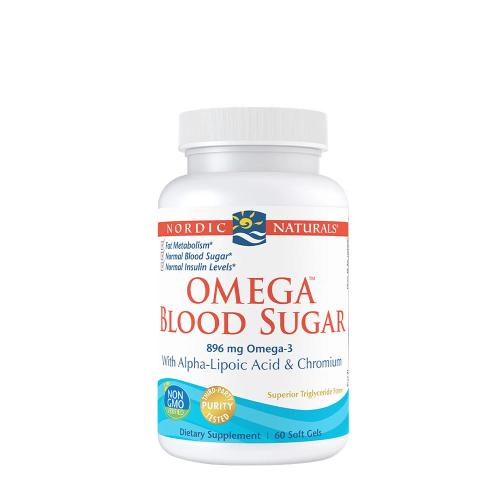 Nordic Naturals Omega Blood Sugar 896 mg (60 Cápsula blanda)