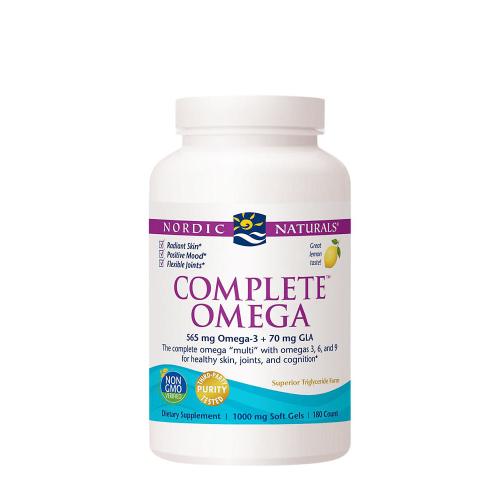 Nordic Naturals Complete Omega 565 mg  (180 Cápsula blanda, Limón)